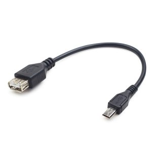 Kabel micro USB-USB OTG Gembird AF-BM (0,15 m)