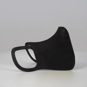 Maseczka ochronna fizelina PP 70g/m2 jednowarstwowa (czarma)