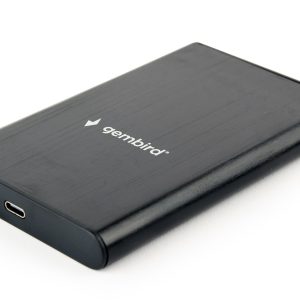 Obudowa zewnętrzna Gembird EE2-U3S-6 na dysk HDD SATA 2.5" USB-C (czarna)