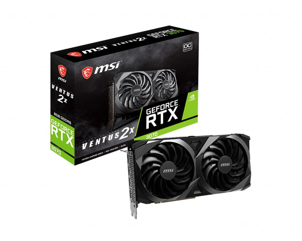 MSI GeForce RTX 3070 VENTUS 2X OC 8GB