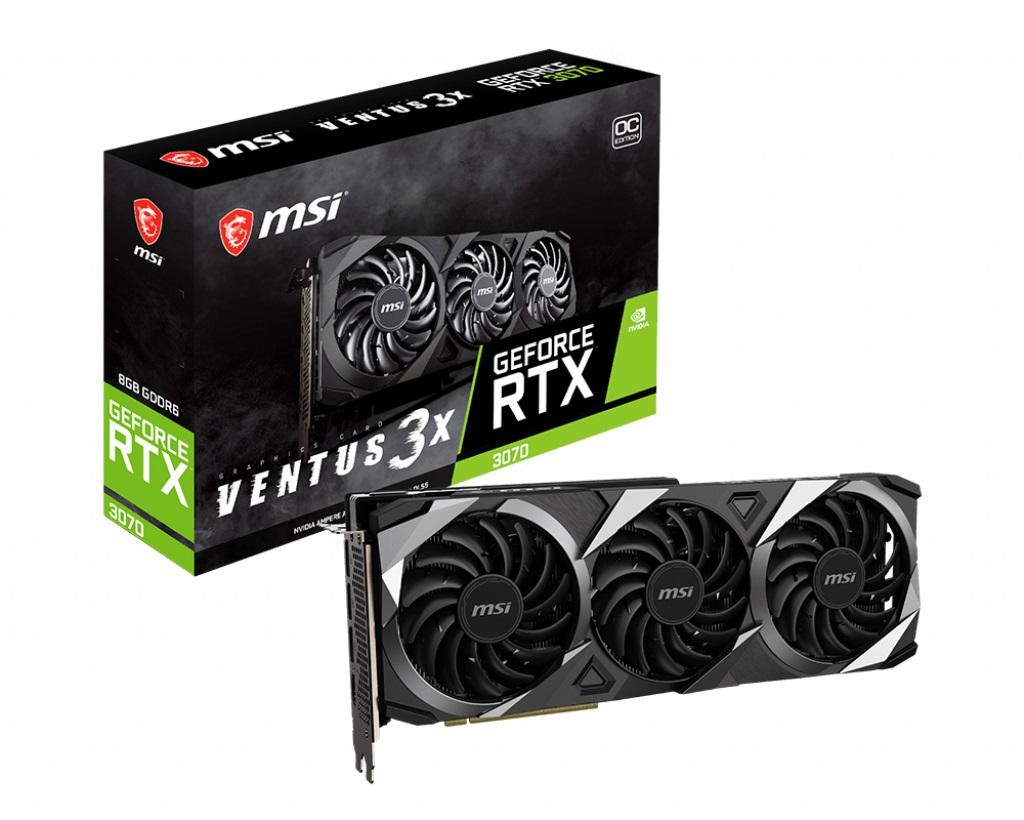 MSI GeForce RTX 3070 VENTUS 3X OC 8GB