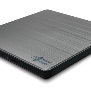 Nagrywarka zewnętrzna DVD -/+ R/RW Slim USB HLDS GP60NS60 (srebrna)