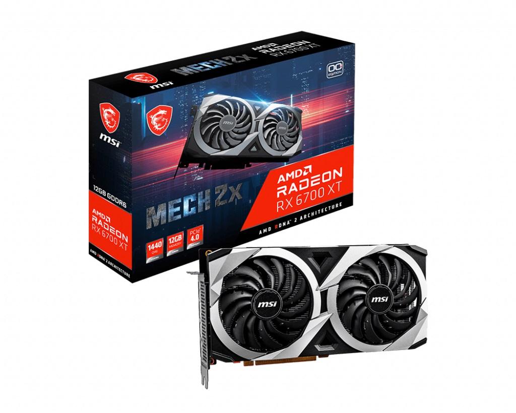 MSI Radeon RX 6700 XT Mech 2X 12GB