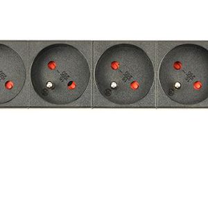 Listwa zasilająca do szaf Rack (PDU) Gembird EG-PDU-014-F wtyk Schuko 1U (3m)