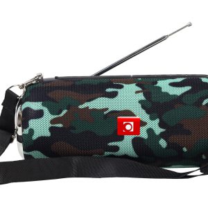 Głośnik przenośny Bluetooth z mikrofonem i funkcją radia Gembird (moro)