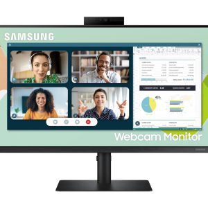 Samsung 24" IPS LS24A400VEUXEN z wbudowaną kamerą i głośnikami "SAMSUNG DLA BIZNESU"