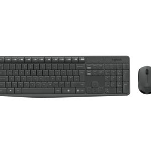 Zestaw bezprzewodowy klawiatura i mysz Logitech MK235 (czarny)