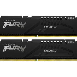 Pamięć RAM Kingston Fury Beast 32GB (2x16GB) DDR5 5200MHz Fury Beast Black CL40