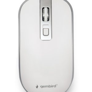 Mysz Gembird MUSW-4B-06-WS (biało-srebrna)