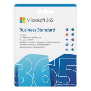 Microsoft Office 365 Business Standard PL Win/Mac Licencja na 1 rok