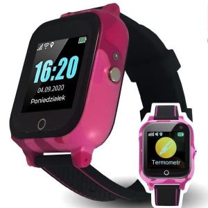 Smartwatch dla dzieci GoGPS K27 (różowy)