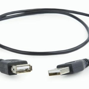 Kabel przedłużacz USB 2.0 Gembird AM-AF 0,75 m (czarny)