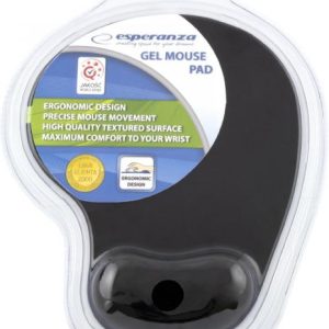 Podkładka żelowa pod mysz Esperanza EA137K (czarna)