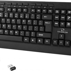 Zestaw bezprzewodowy klawiatura i mysz Esperanza Titanium Akron
