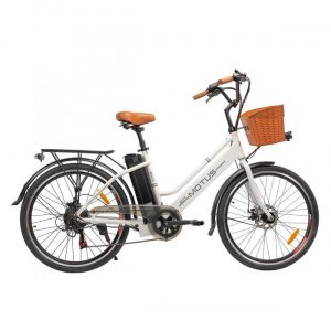 Rower elektryczny Motus City White