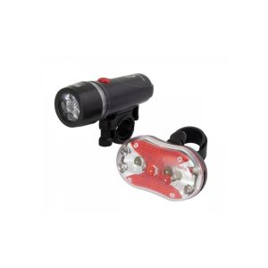 Lampki LED rowerowe Esperanza Alphecca EOT015 na przód i tył