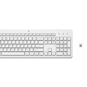 Zestaw bezprzewodowy klawiatura i mysz HP Combo 230 (biały)