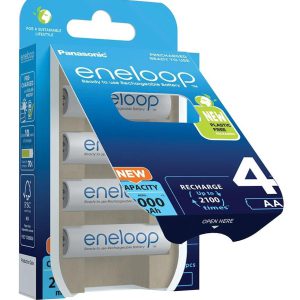 Akumulatorki Panasonic Eneloop R6 / AA 2000mAh BK-3MCDE/4BE - 4 sztuki (blister)