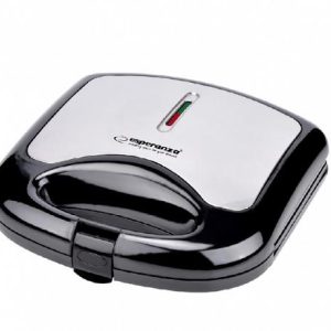 Opiekacz do kanapek Esperanza Asiago 1000W (czarno-srebrny)