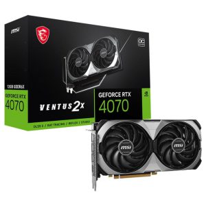 MSI GeForce RTX 4070 VENTUS 2X E OC 12G