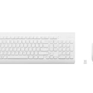 Zestaw bezprzewodowy klawiatura i mysz Lenovo 510 (biały)
