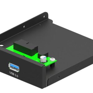 Panel przedni Gembird 3,5'' USB 3.1 Typ-A + Typ-C