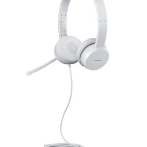 Słuchawki z mikrofonem Lenovo 110 (jasnoszare)