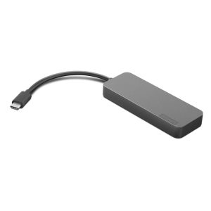 Hub 4-portowy USB-C/4xUSB-A Lenovo (czarny)